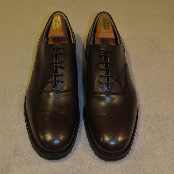Church\'s Lancaster Wedge Ebony Brown Leather Oxford US 11 F NWB main image 11